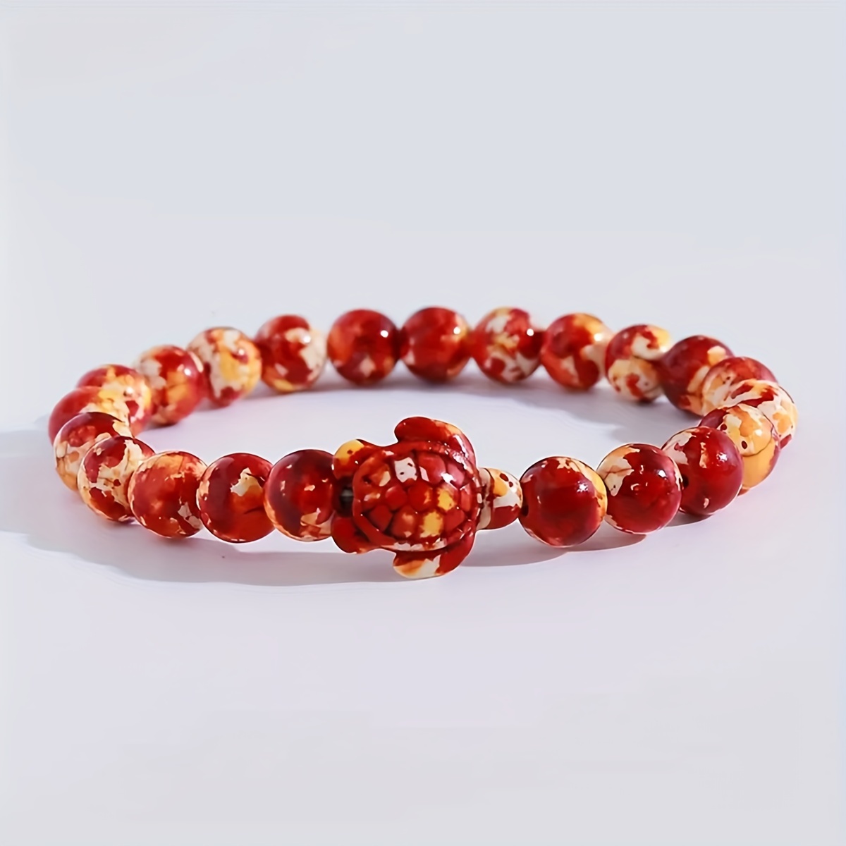 Boho Turtle Charm Bracelet for Everyday Wear or as a Gift